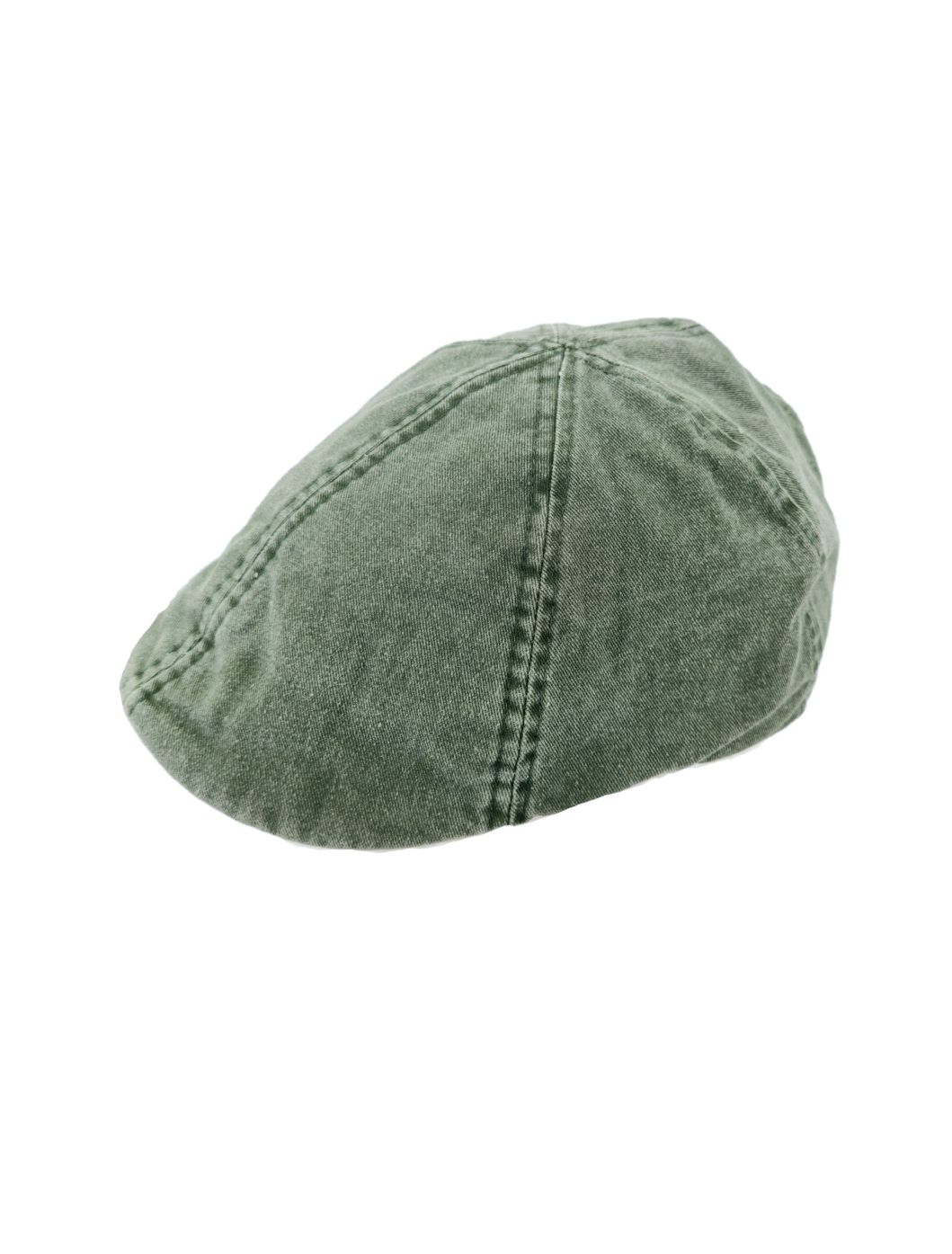Classic Six-Panel Cotton Cap – Green